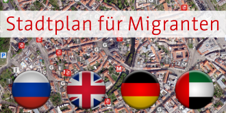 Geoportal ab sofort mit Stadtplan-Anwendung für Migranten und Flüchtlinge