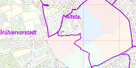 Externer Verweis (Öffnet neues Fenster): Bewohnerparkgebiet (SHP, JSON, GPKG, DXF)