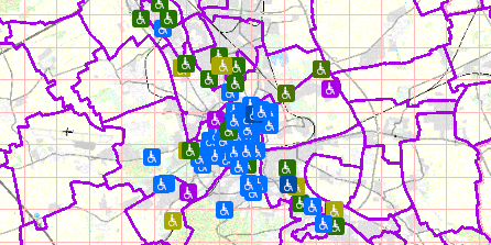 Externer Verweis (Öffnet neues Fenster): Für Menschen mit Behinderungen (SHP, JSON, GPKG, DXF)